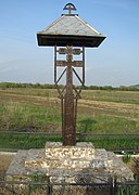 Wayside cross in Câlnic