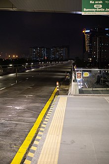 Rapid KL dedicated bus lane