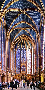 Upper chapel of Sainte-Chapelle (1241–48)