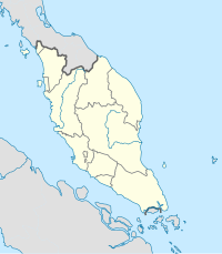 2001 SEA Games is located in Peninsular Malaysia