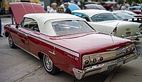 1962 Impala SS Convertible in Honduras Maroon