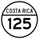 National Secondary Route 125 shield}}