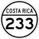 National Secondary Route 233 shield}}