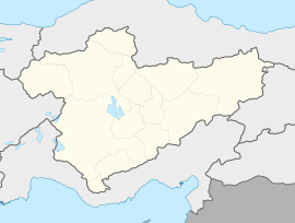 Akşehir is located in Turkey Central Anatolia
