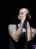 Chester Bennington Performing in Texas.