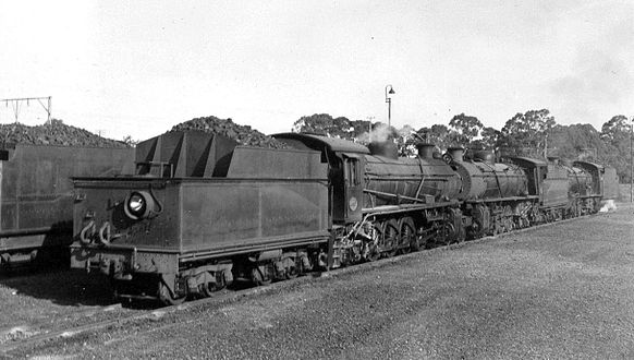Modified and reclassified Type XP1 no. 1634 on Class 4AR, c. 1961