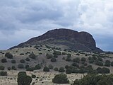 Picacho Peak, known locally as Elephant Rock