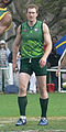 Joe Cunnane playing for Ireland in 2011