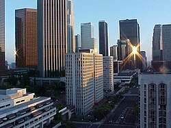 The Financial District as viewed from Bunker Hill