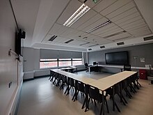 Lecture Room with Multimedia Screens
