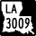 Louisiana Highway 3009 marker