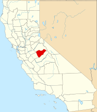 Location in the state of California