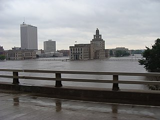 Mays Island, Cedar Rapids, June 12 2008