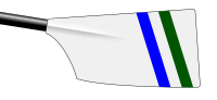 Image showing the rowing club's blade colours