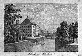 Garden side of Sibyllenort in 1803