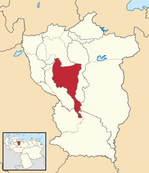 Location in Cojedes