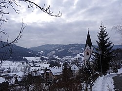 View of Sankt Georgen ob Murau