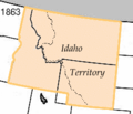 The Idaho Territory in 1863