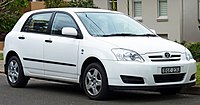 2004-2007 Toyota Corolla Ascent hatchback (ZZE122R; Australia)