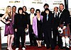 The cast and crew of Monster House at the 34th Annie Awards. The voice actors in the film reprised their roles in the Monster House video game, which was nominated for the Annie Award for Best Animated Video Game at the same ceremony.