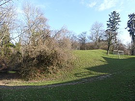 The Western side of the castle hill