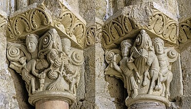 Capitals in the church