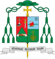 Coat of arms as Bishop of San Fernando de La Union