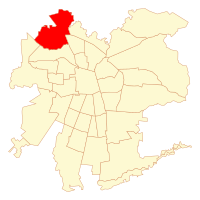 Location of Quilicura commune in Greater Santiago