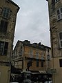 Place Gaffori, with the statue of General Ghjuvan Petru Gaffori in front of his former home