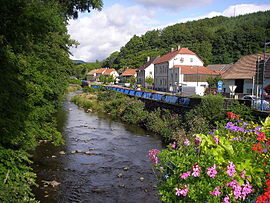 The Doller riverside in Lauw