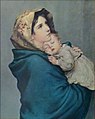 在街上抱着圣婴的圣母（英语：Madonnina (painting)），由Roberto Ferruzzi所作，1897年