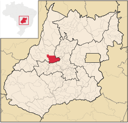 Location in Goiás state