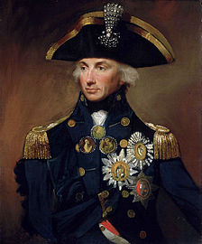 Vice Admiral Horatio, Lord Nelson, by Lemuel Francis Abbott