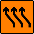 WK 014A Move to Left (Three Lanes)