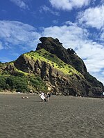 A view of lion's rock from the beach