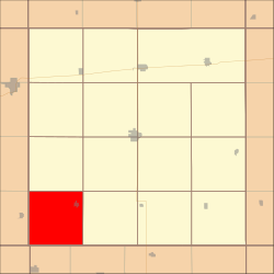 Location in Fillmore County