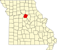 密苏里州霍华德县地图