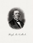 Hugh McCulloch 1865–69, 1884–85