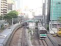 涩谷站出发的埼京线列车（2005年5月）