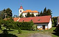 Všesulov, church: kostel svatého Martina