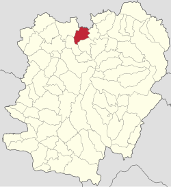 Location in Caraș-Severin County