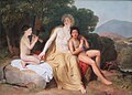 亚历山大·安德烈耶维奇·伊万诺夫（英语：Alexander Andreyevich Ivanov）《Apollo, Hyacinthus and Cyparis》，1834年，现藏于特列季亚科夫画廊