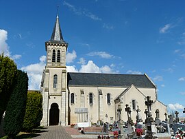 The church in Assais-les-Jumeaux