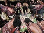 Christmas in Papua is marked with Barapen (grilling stone)