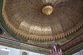 The domed ceiling of the mosaic hall