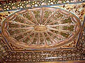 Painted and gilded ceiling of the Room Althiburos.