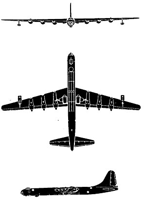 B-36F三视图