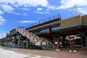 车站入口(2011年8月)