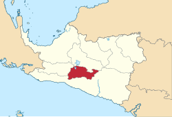 Location in Central Papua