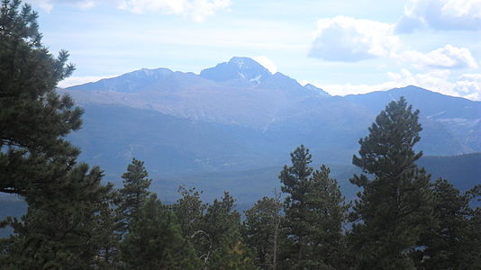 Longs Peak is the highest peak in Rocky Mountain National Park and northern Colorado.